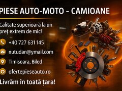 Piese auto perfecte pentru masina ta la cel mai mic pret